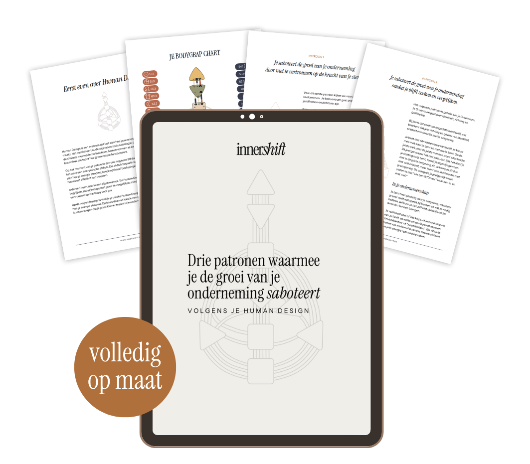 Gratis gids - Drie patronen waarmee je de groei van je onderneming saboteert